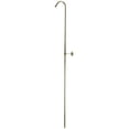 thumbnail image 1 of Vintage Convertir en Douche Sans Bec & Tête de Douche & 44; Laiton Poli, 1 of 1