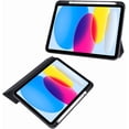 thumbnail image 3 of Funda para Tablet para iPad A16 de 11" / iPad 11.ª Gen 2025 con Soporte para Lápiz (Negro), 3 of 6