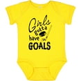 thumbnail image 3 of Inktastic Girls Gotta Have Goals Hockey Player Girls Baby Bodysuit, 3 of 5