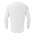 thumbnail image 5 of Mens T-shirts Male Spring And Autumn Solid Color Long Sleeve Shirt Stand Button Shirt Lady Long Sleeve Swim Men Workout T Shirts Men Summer plus Size Turtleneck Yoga Short Athletic White XL, 5 of 5