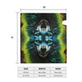 thumbnail image 4 of Wukai Fluorescent Wolf Mailbox Covers for Garden Outdoor Decor,Waterproof Post Box Cover 21x18 in& 25.5x21 in-25.5x21 in, 4 of 8