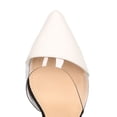 thumbnail image 4 of New Women Liliana Catie-24 Mix Media Pointy Toe Lucite D'orsay Stiletto Pump Sz, 4 of 5