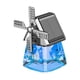 thumbnail image 2 of Difusor de aceites esenciales para coche, modelo en forma de casa, con energía solar, multiusos y estable. Azul, 2 of 9