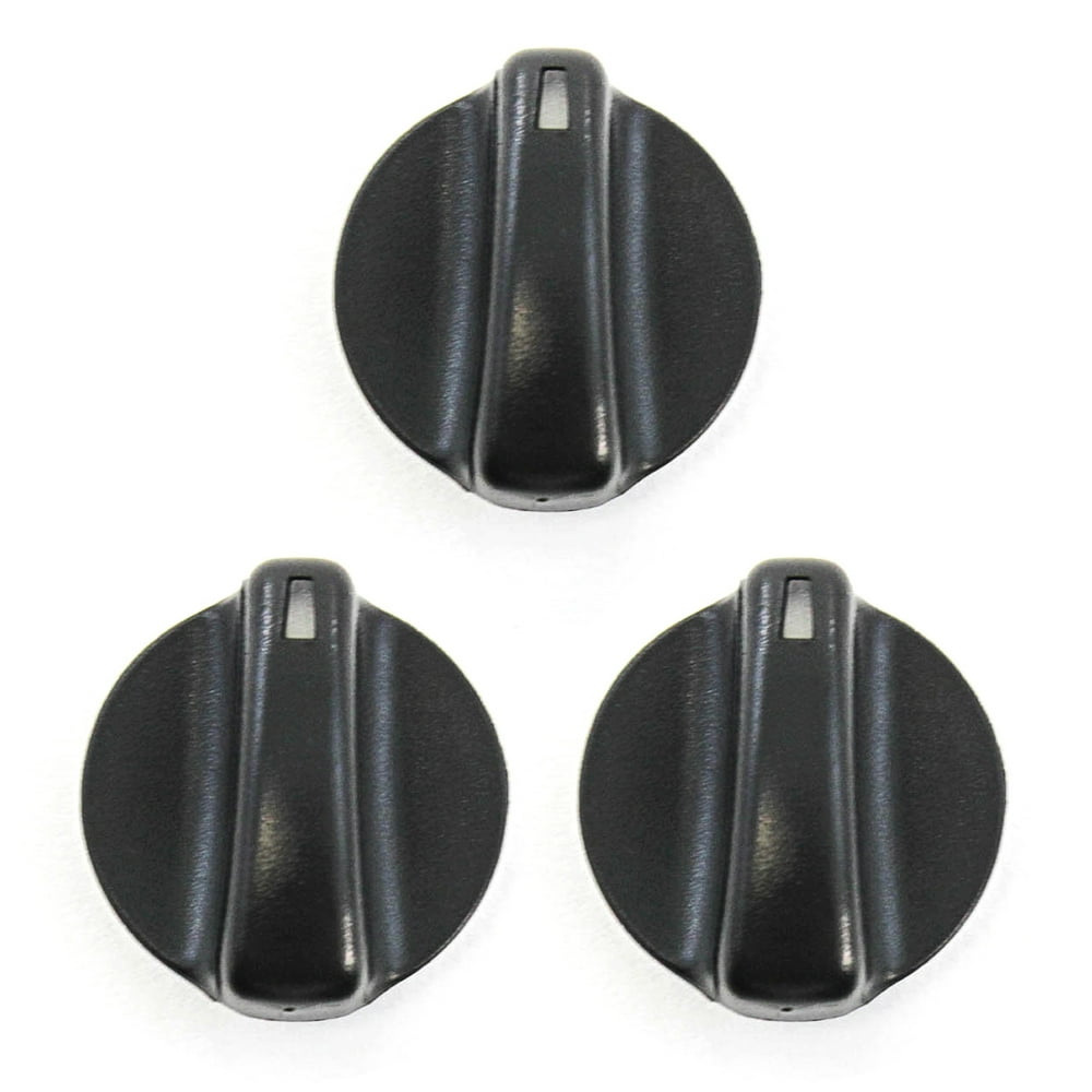Red Hound Auto Set of 3 Control Knobs Heater AC Compatible with 1993