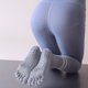 thumbnail image 5 of Calcetines de yoga, calcetines antideslizantes con agarres, calcetines de barra de ballet y pilates para mujer, 5 of 5