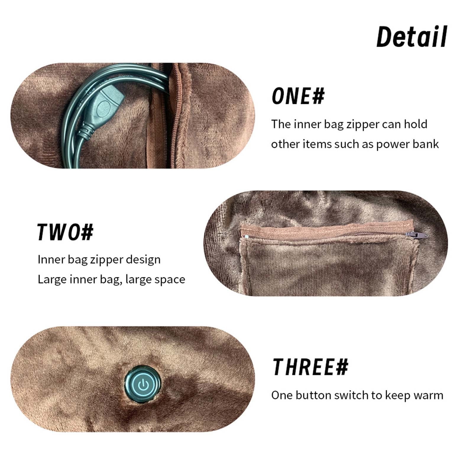 CVLNCYCLING Clearance Heated Blankets Queen Clearance,Winter Soft Flannel Electric Blanket ,Portable 5V USB Heated Car Office Use Winter Warm Blanket Cover Heater