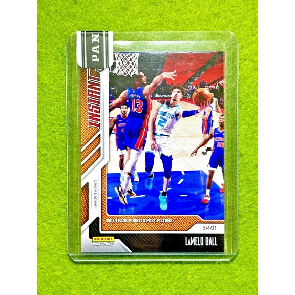 LaMelo Ball ROOKIE #/88 INSTANT CARD JERSEY #2 HORNETS SP 2020 Panini Instant RC