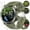 Green, variant on 1.43-Inch IOWODO Military Smart Watch For Men, Outdoor Sports Fitness Tracker Watch, With Answer/Make Calls/100 Sports Modes, Fits For Android And Iphone Devices Black