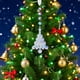 thumbnail image 4 of Adornos Navideños de Cristal para Árbol de Navidad, Atrapasol Navideño, Colgante de Cristal con Cadena., 4 of 6