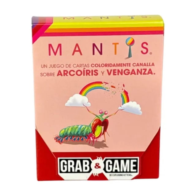 Juego de Mesa Grab & Game: Mantis en Español Exploding Kittens