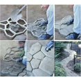 thumbnail image 3 of Molde para pavimento de hormigón irregular de 43 x 43 cm para caminos, molde para pavimento de plástico, molde para pavimentación de caminos, jardines, patios, terrazas, Pathmate, 3 of 6