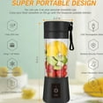 thumbnail image 2 of Portable Blender Food Processor Mini Single Screw Juicer Squeeze Electric Orange Juice Cup Kitchen Tools A, 2 of 5