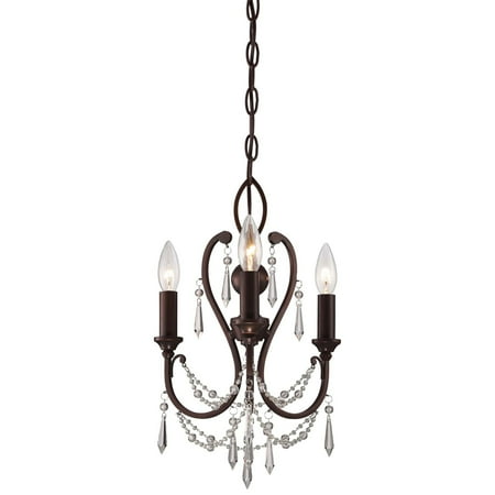 Minka Lavery Traditional Chandelier - Minka Lavery 3138-284 Mini Chandelier - Vintage Bronze