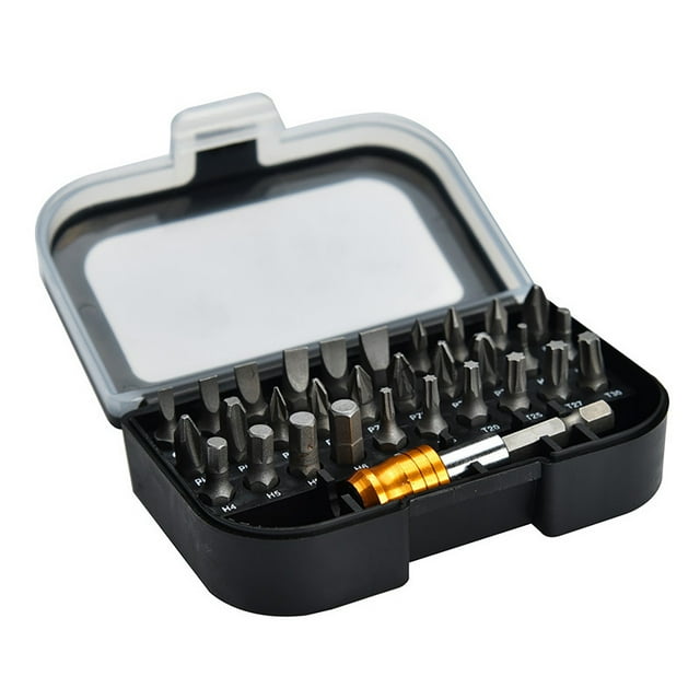 Gkeoshab Tournevis Sans Fil Rechargeable et Couple Réglable avec Boîte d'Accessoires et Câble Maison & Jardin
