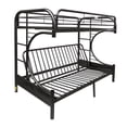 thumbnail image 1 of ACME Eclipse Twin XL over Queen Futon Bunk Bed in Black, 1 of 4