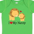 thumbnail image 4 of Inktastic I Love My Nanny Boys or Girls Baby Bodysuit, 4 of 5