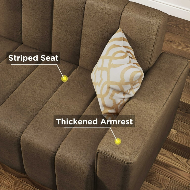 Loveseat with storage ottoman deals