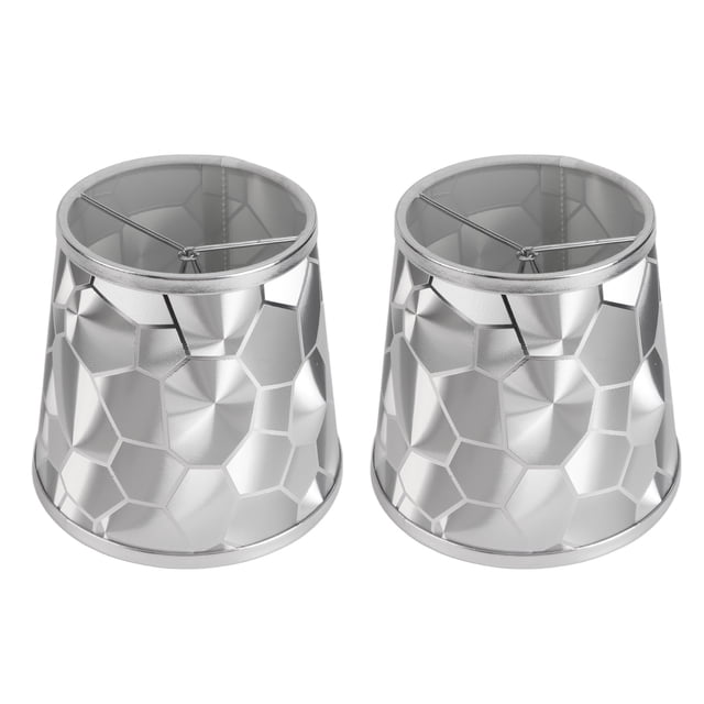 Portalámparas Dustproo E14, pantalla de lámpara de mesa de estilo Simple y moderno, 2 uds.