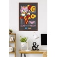 thumbnail image 2 of DC X Sonic The Hedgehog - Amy Lead With Your Heart Wall Poster, 22.375" x 34" Framed, 2 of 5