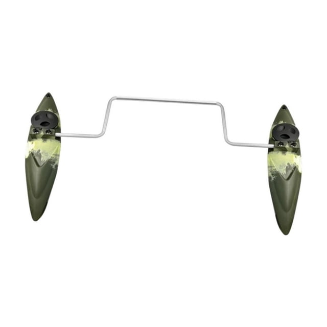 Estabilizadores de kayak estabilizadoras flotadores de pie fácil de instalar con caña de brazos lados para barcos de pesca al aire libre, pesca, pesca