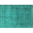 thumbnail image 1 of Ahgly Company Indoor Rectangle Oriental Turquoise Blue Industrial Area Rugs, 2' x 4', 1 of 4