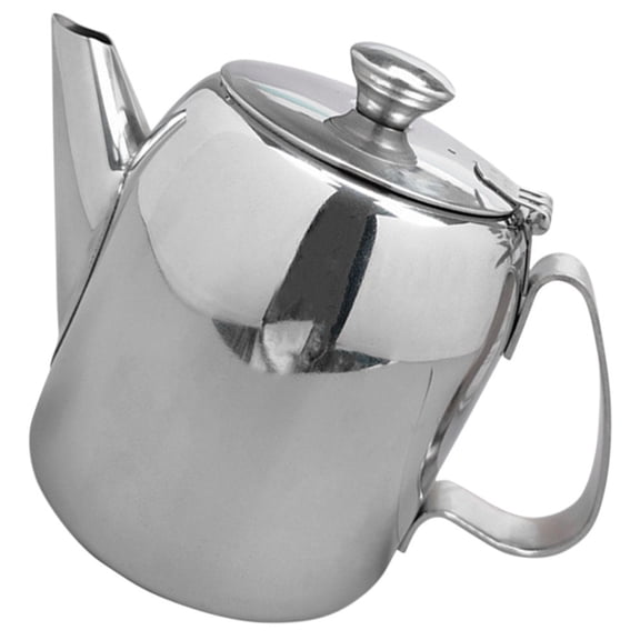 Uanit Camping Coffee Pot Stainless Steel, Coffee Pot Outdoors, Durable Stove Top Coffee Maker, Brew Coffee on Fire, Ideal for Group Camping, Hiking, Backpacking, Rv and Travel