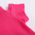 thumbnail image 6 of Tiijoy Girls Cold Shoulder Short Sleeve T-Shirt Casual Cotton Soft T Shirt Tee, Sizes 12M-5T, 6 of 8