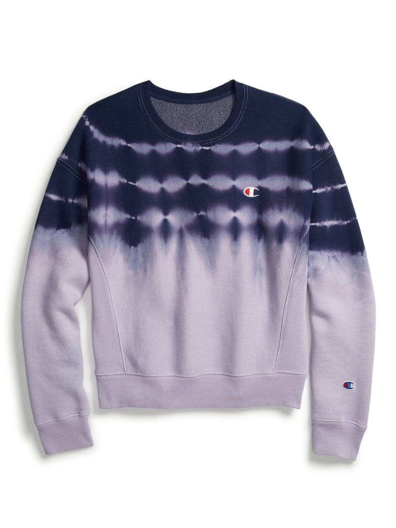 champion reverse weave lilac dyed hoodie