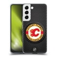 thumbnail image 1 of Head Case Designs Officially Licensed NHL Calgary Flames Puck Texture Soft Gel Case Compatible with Samsung Galaxy S22 5G, 1 of 7