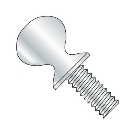 

#10-32 x 1/2 Thumb Screws / Type A with Shoulder / Steel / Zinc (Quantity: 3500 pcs)