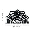thumbnail image 3 of Bath Mat Halloween Bath Mat Non Rugs Rug Gothic Home Witchy Room Rugs Bath Mat Area Rugs For Front Door Bedroom Kitchen Living H Teal Throw Blanket Fall Blankets for Couch Throw with Foot Pocket for, 3 of 4