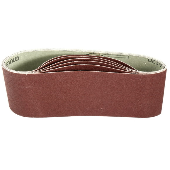 Cintas de Lijado de Óxido de Aluminio Uxcell 4" x 24" 120 Grano Junta Lapeada 6 Paquete