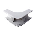 thumbnail image 3 of Construct Pro Raceway Inside Corner Adapters for Cable Covers (5-Pack, .87-inch, White, PVC Plastic), 3 of 6