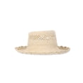 thumbnail image 2 of Time and Tru Women’s Handmade Paper Straw Bucket Hat, One Size, 2 of 3