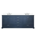 thumbnail image 2 of Navy Blue Double Bath Vanity 80 In. W X 22 D With White Quartz Top And Faucet - Soft Close Cabinets Drawers For Extra Storage Wide To Marks, Spacious, 2 of 7