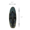 thumbnail image 4 of Things2Die4 Pared tribal de madera de Topang Setut pintada con puntos aborígenes Mascarilla Things2Die4 IN4117, 4 of 4
