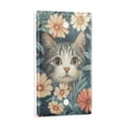 thumbnail image 2 of Yayeee Blank Wall Plate Cover 1-Gang 4.5"x2.7" Home Unused Decorative Outlet, Flowers Cat, 2 of 7