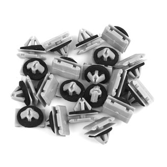 MOTOALL 120Pcs 6 in 1 Bumper Retainer Clips 6503598-6506007AA with MOTOALL 120Pcs 6 in 1 Bumper Retainer Clips 6503598-6506007AA with