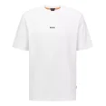 thumbnail image 1 of Camiseta Relaxed Fit De Algodón Elástico Con Logo Estampado, 1 of 5