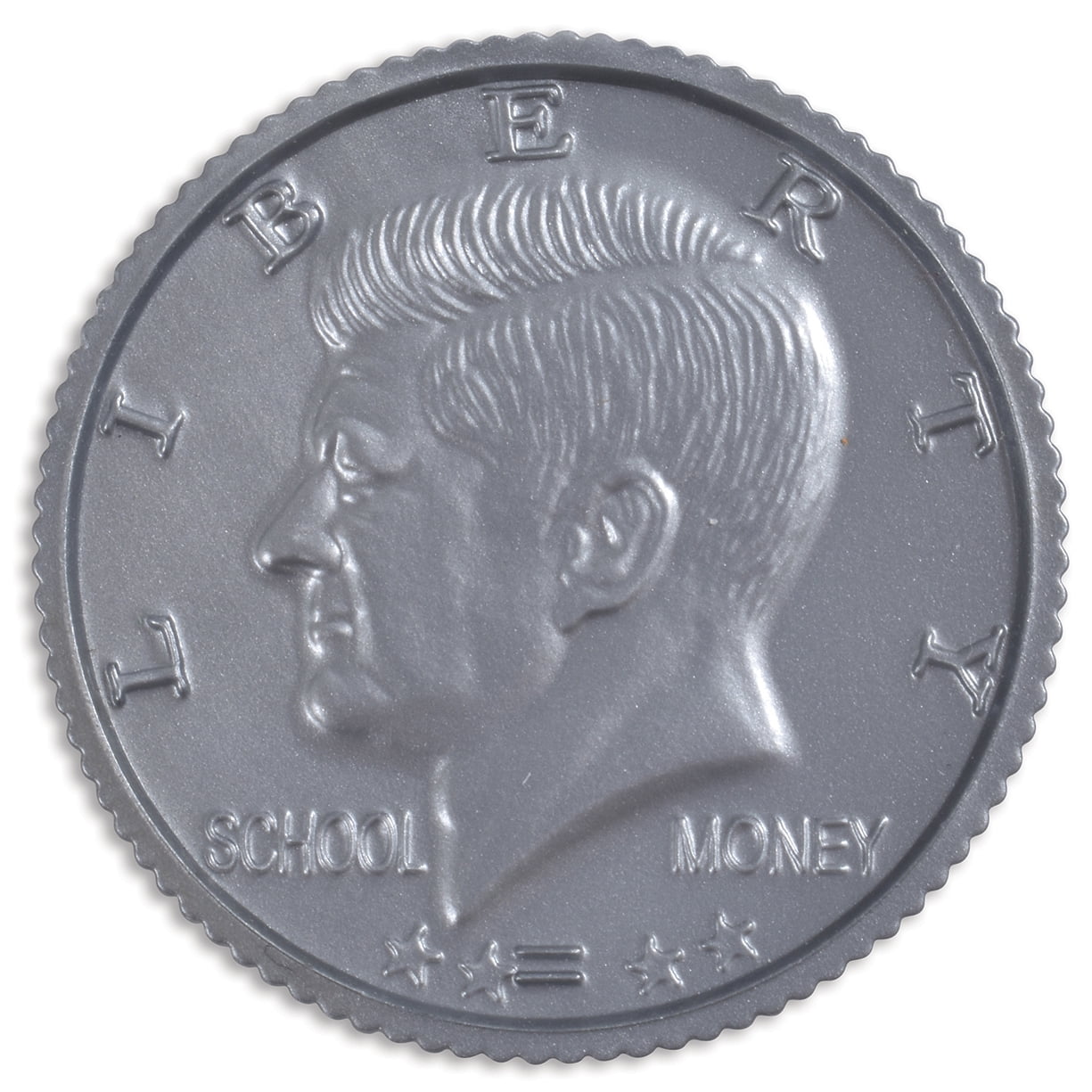 Learning Advantage Play Half-Dollar Plastic Coins - Set of 50