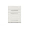 thumbnail image 6 of New Classic Furniture Sapphire Modern Solid Wood Chest in White, 6 of 6