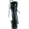thumbnail image 4 of Forever Mango 27K Little Kids Combat Lace Up Boots, 4 of 7