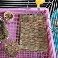 thumbnail image 4 of Reheyre Wear-resistant Straw Pet Mat - Multipurpose Cooling Pet Nest (Pet Supplies), 4 of 8