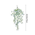 thumbnail image 3 of 1 pieza de ramo de flores artificiales multicolor para colgar en la pared,plantas artificiales para decoración de bodas y fiestas en interiores y exteriores (azul) Rkxzt, 3 of 8