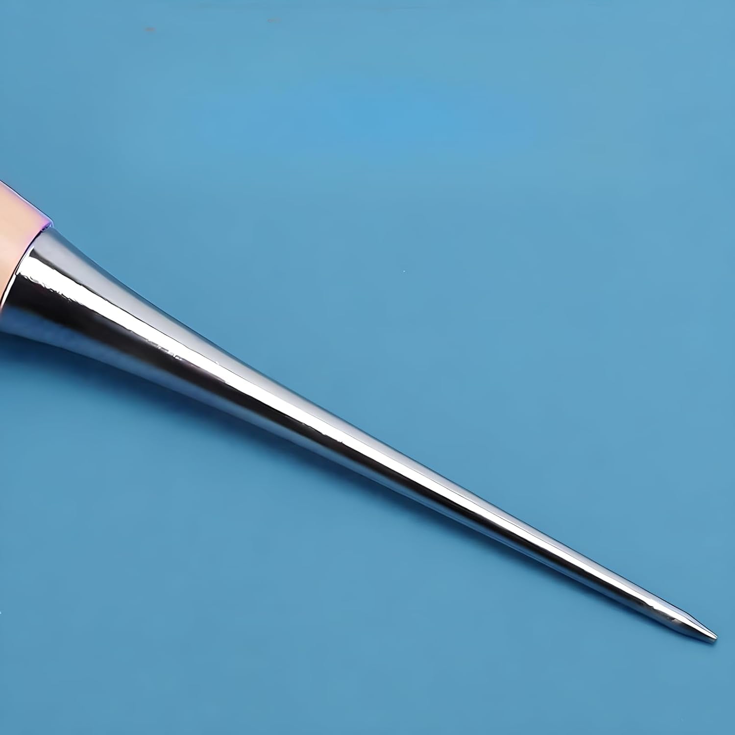 ABPETE 20-Pack Leather Stitching Awls,Stainless Steel Needles with Wooden Handle,Heavy-Duty Repair Tool for Shoes, Bags & Canvas