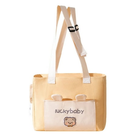 Cenuakty Pet Carrier Sling Bag Breathable Large Capacity Cat Puppy Carrier Shoulder Tote Bag