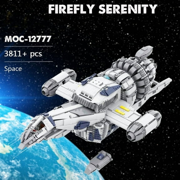 Spaceship Model Building Blocks Set for Firefly Serenity Space MOC Bricks Toy 3811pcs