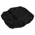 thumbnail image 6 of Homoyoyo Black Polyester Toilet Seat Cover, Soft Comfortable Bathroom Accessory, Easy to Install Decorative Toilet Lid Cover, 6 of 8