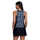 thumbnail image 1 of ABPHQTO Slim Your Figure - Traje de baño con falda con detalle de estampado borroso para mujer, 1 of 5