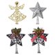 thumbnail image 4 of Adorno Para Árbol De Navidad De 20Cm, Adornos Navideños, Estrella Superior De Árbol De Hierro Forjado Para Decoración Del Hogar sonducket HA045228-04, 4 of 6